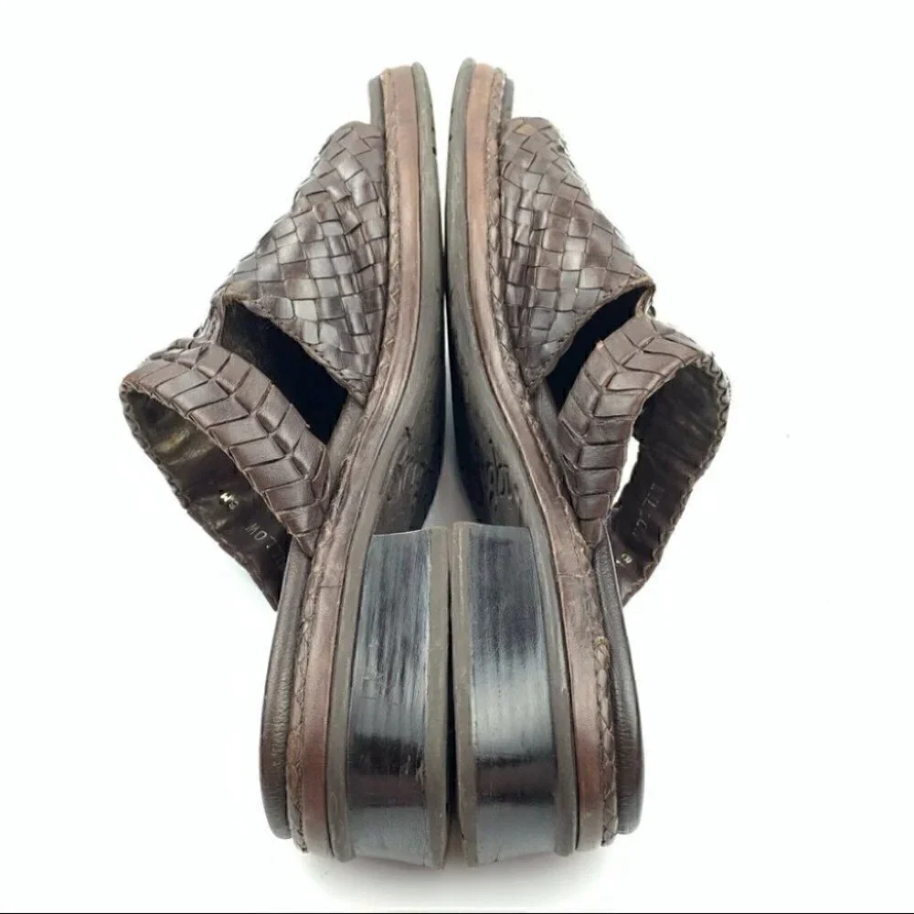 Brighton sandals 6 willow chocolate brown leather